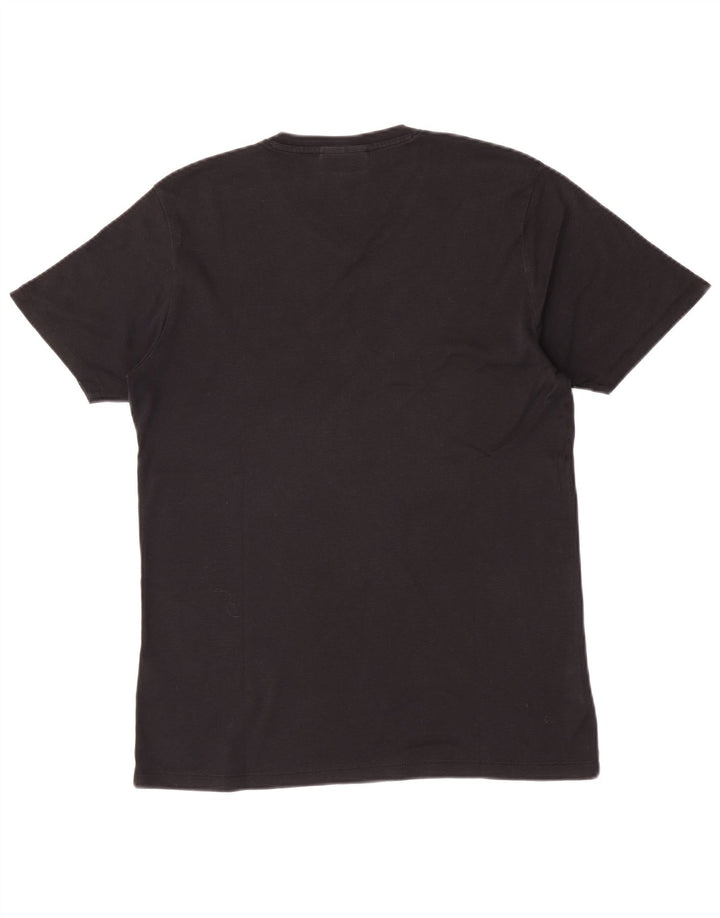 Tricou pentru bărbați Hugo Boss Top mare din bumbac negru