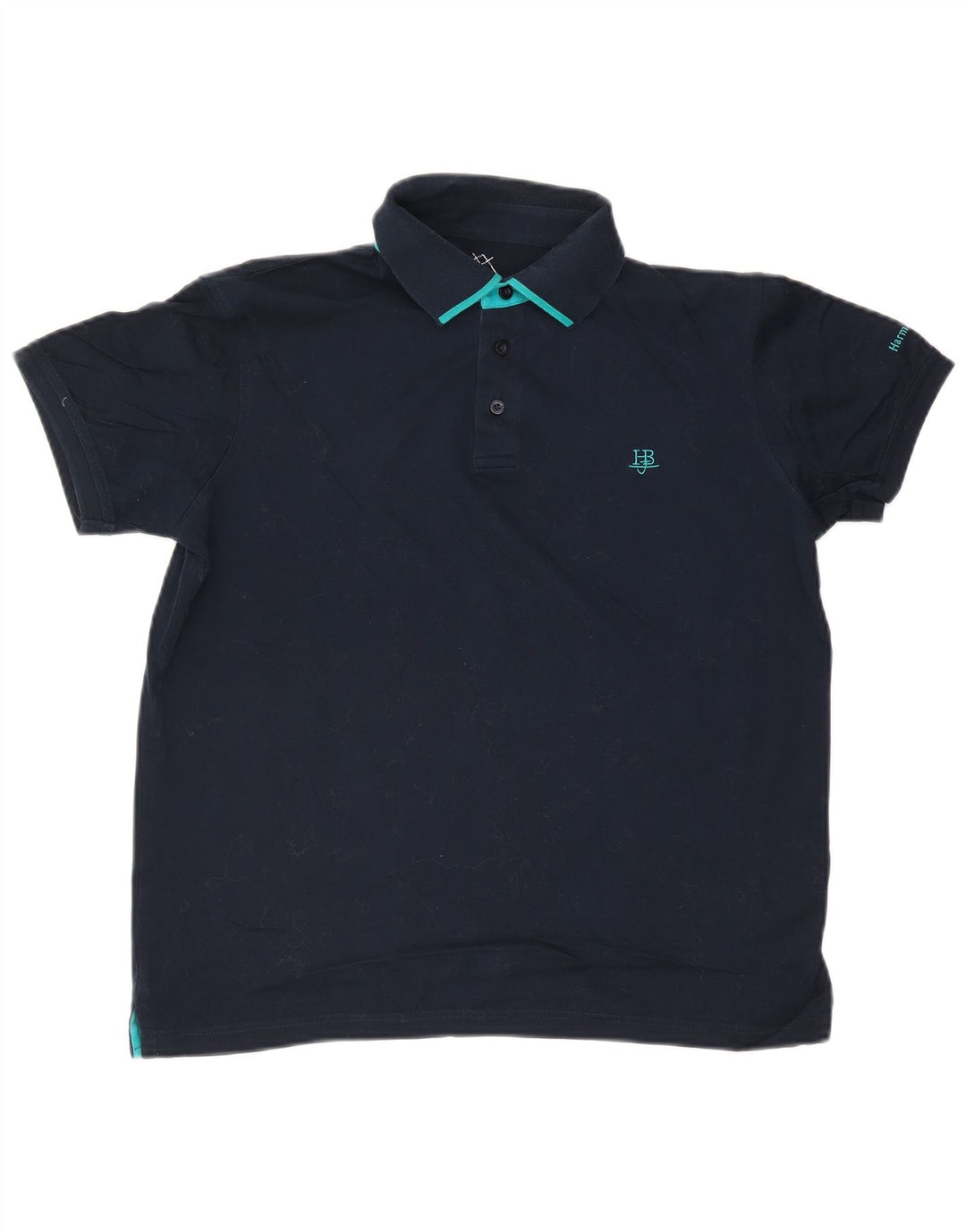 Cămașă polo Harmont & Blaine pentru bărbați, mare, bleumarin, bumbac