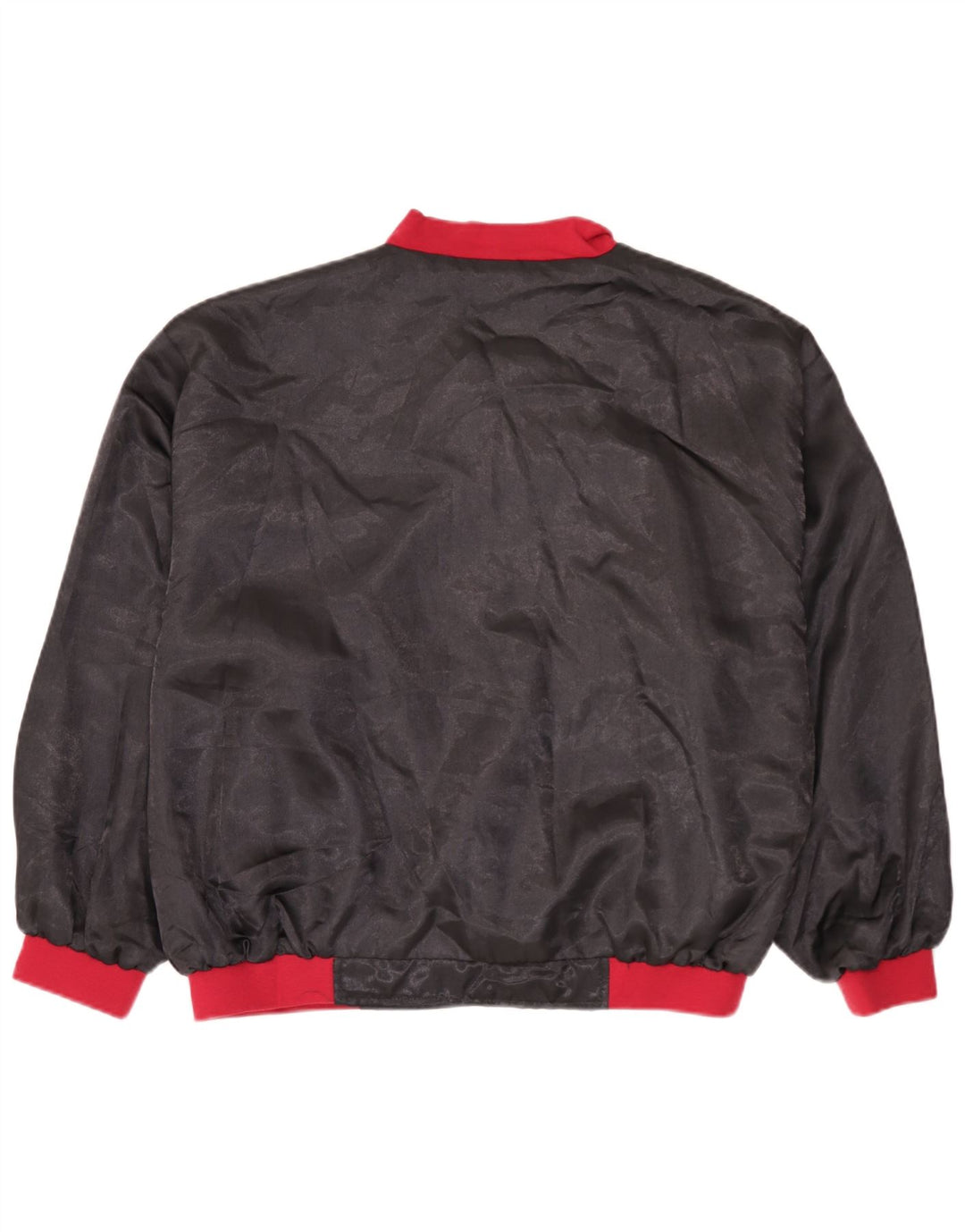 Bomber vintage pentru bărbați UK 38 Medium Black Colorblock Poliamidă