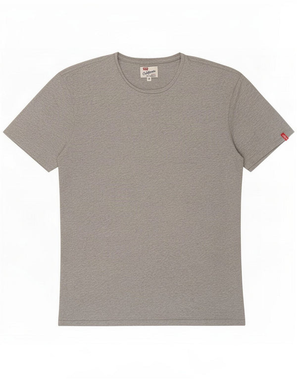 Levi's Womens T-Shirt Top UK 12 Medium Gri Bumbac