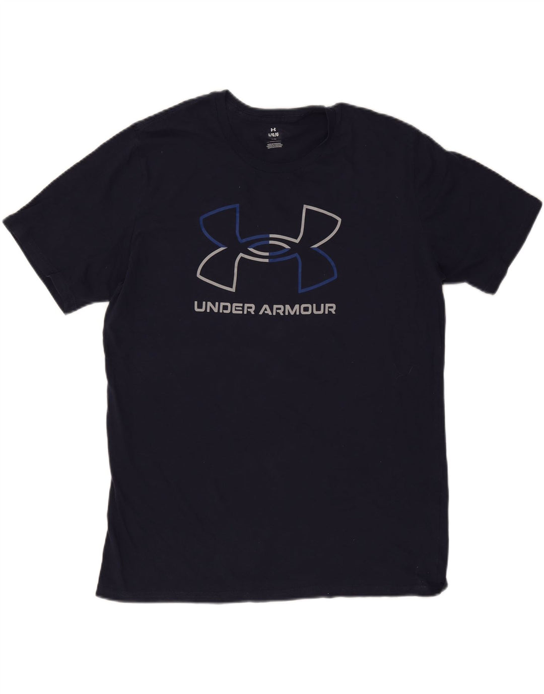 Tricou grafic Under Armour pentru bărbați Top mare bleumarin