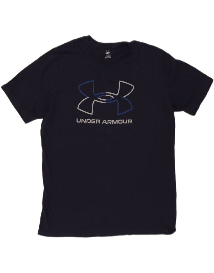 Tricou grafic Under Armour pentru bărbați Top mare bleumarin