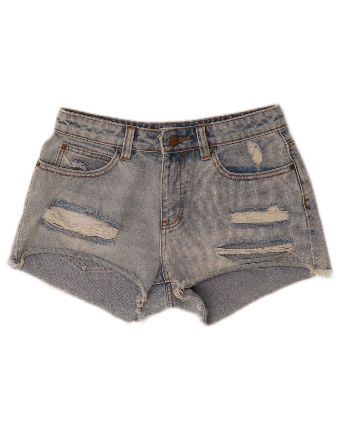 Pantaloni scurți din denim învechit pentru femei Billabong W26 Small Blue Bumbac