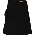 OASIS Womens Sleeveless Blouse Top UK 12 Medium Black Polyester Vintage Oasis and Second-Hand Oasis from Messina Hembry 
