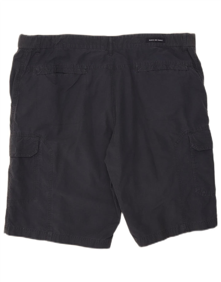 Pantaloni scurți cargo pentru bărbați Marks & Spencer W40 XL bleumarin