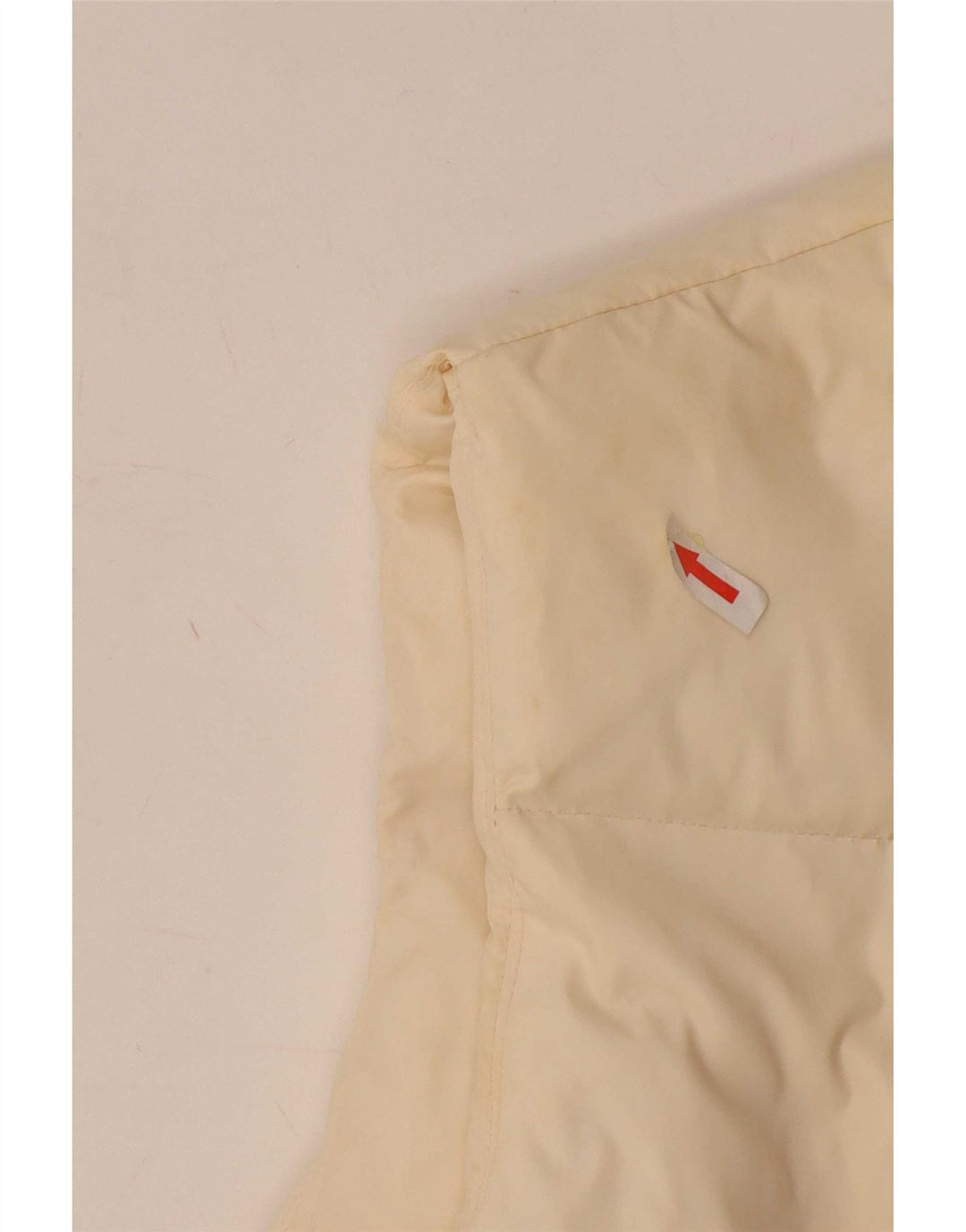 Napapijri Gilet grafic căptușit pentru bărbați UK 38 Medium Off White Poliamidă
