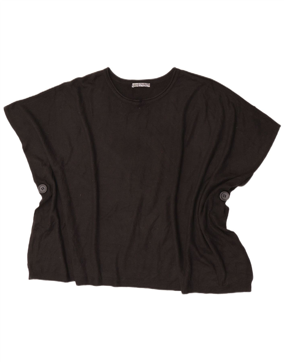 Top poncho pentru femei Marks & Spencer, mărime unică, negru