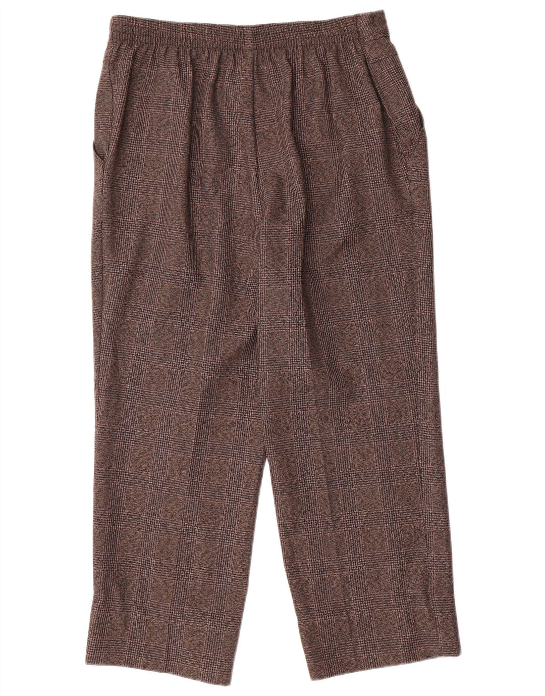 Pantaloni tăiați pentru femei Marks & Spencer UK 12 Medium W28 L24 Gri