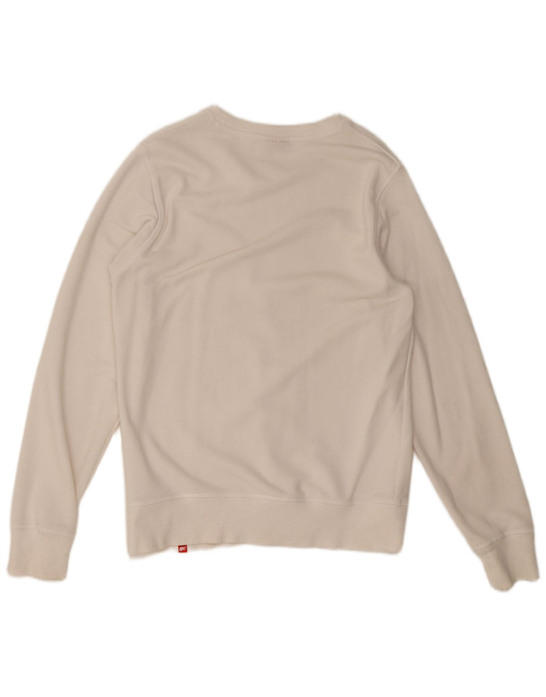 Pulover grafic pentru bărbați New Balance, bumbac alb mediu