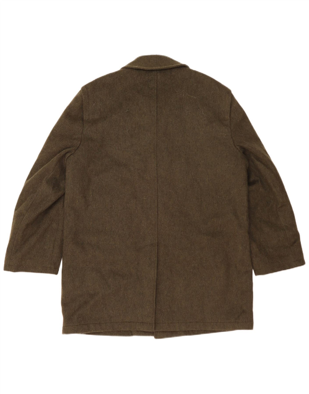Pardesiu vintage pentru bărbați UK 42 XL Kaki Lână