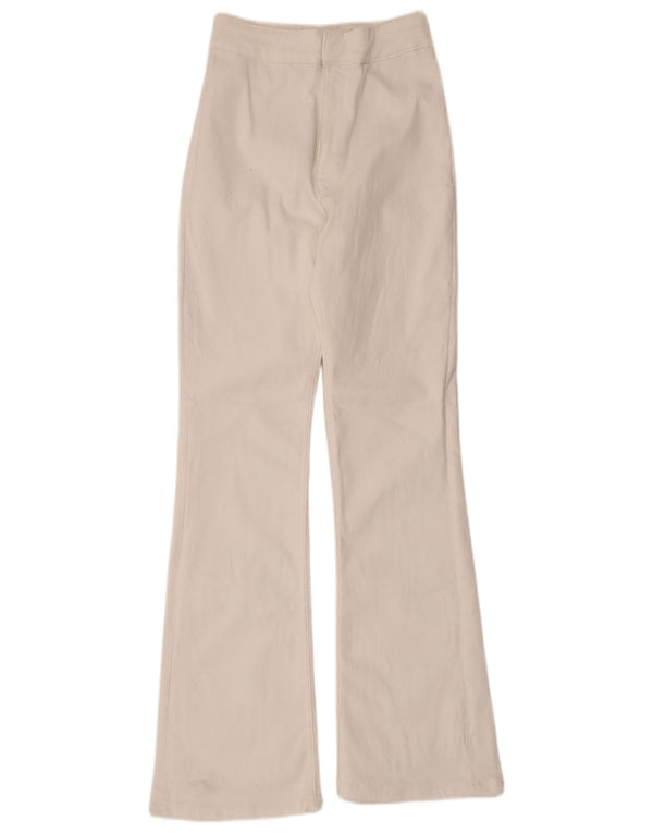 Blugi evazați pentru femei Zara EU 40 Medium W30 L31 Alb