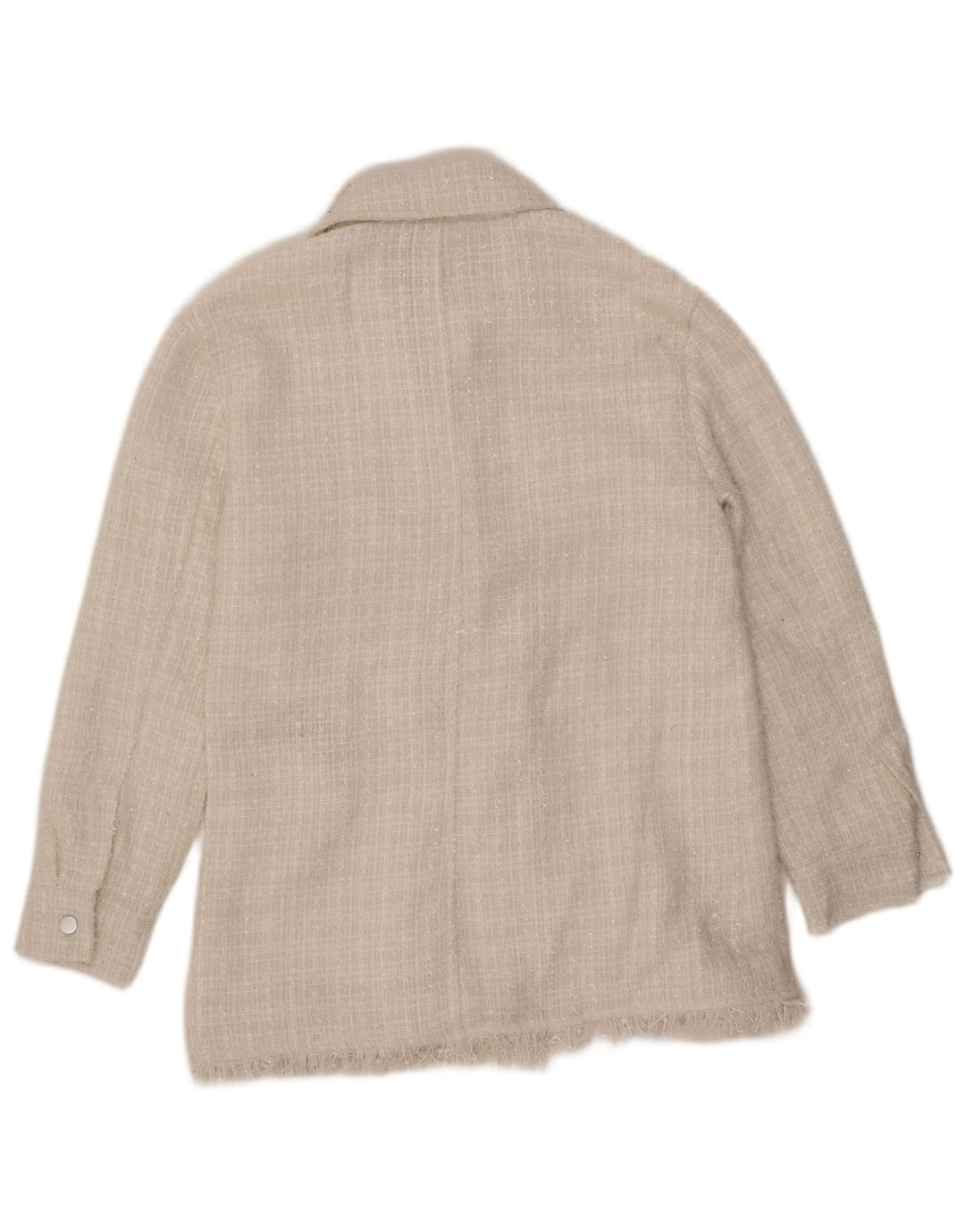 7 FOR ALL MANKIND Bomber pentru femei UK 12 Poliester alb mediu