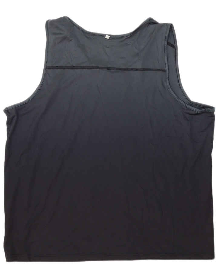 RUSSELL ATHLETIC Vest Top pentru bărbați UK 46/48 XL Poliester negru