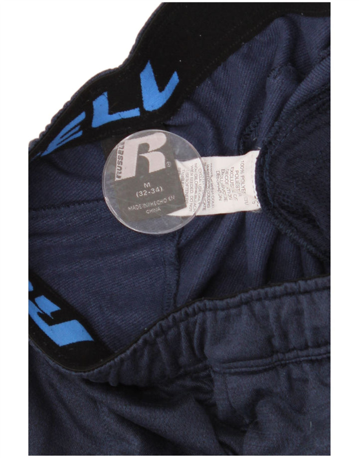 Pantaloni de trening pentru bărbați RUSSELL ATHLETIC Poliester mediu albastru bleumarin