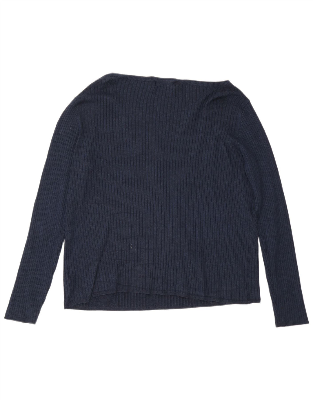 Marks & Spencer Top pentru femei cu mânecă lungă UK 24 4XL Viscoză bleumarin