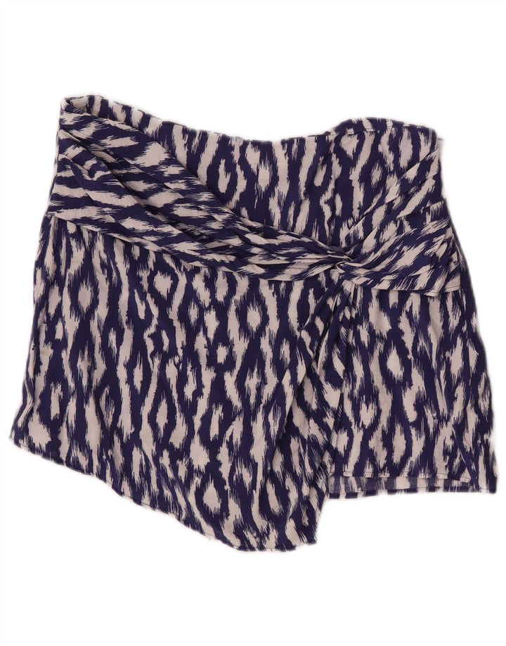 Fusta pentru femeie Zara Large W30 Purple Ikat Viscose