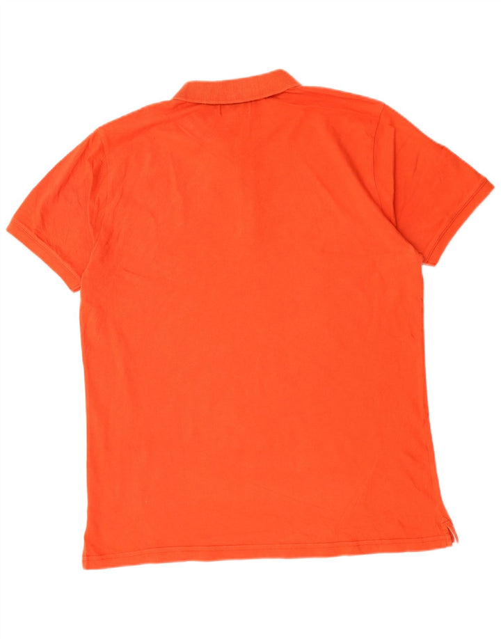 Tricou polo pentru bărbați Marlboro Classics XL portocaliu