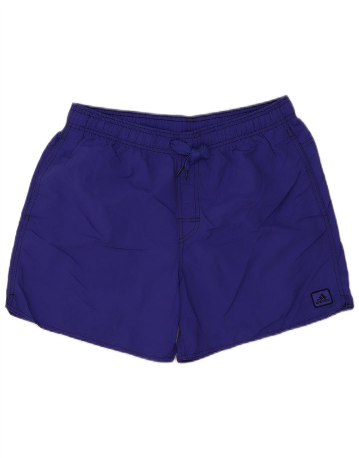 Pantaloni scurți de înot Adidas pentru bărbați, poliester violet mediu