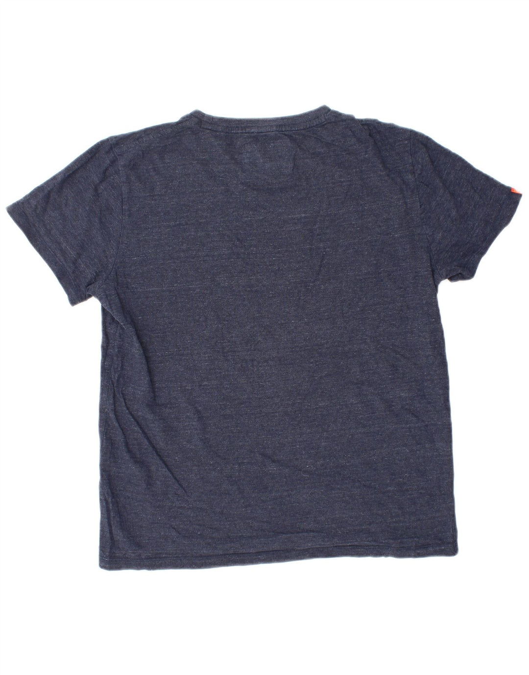 Tricou Superdry pentru damă Top UK 16 mare, albastru marine, bumbac cu pete