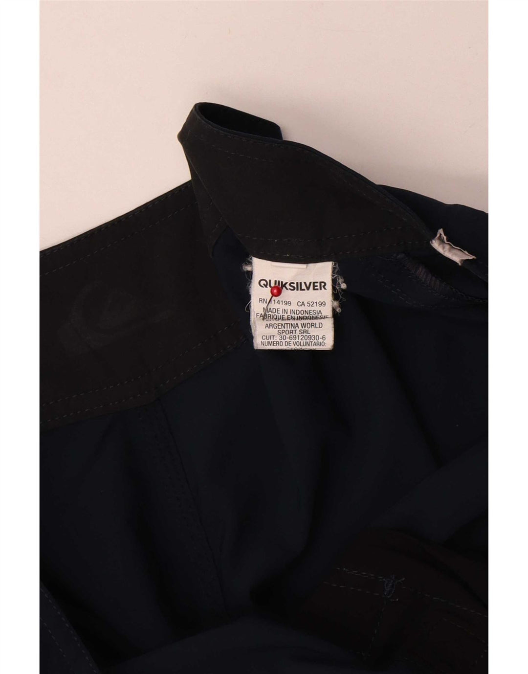 Pantaloni scurți de înot Quiksilver pentru bărbați, mari, bleumarin, poliester