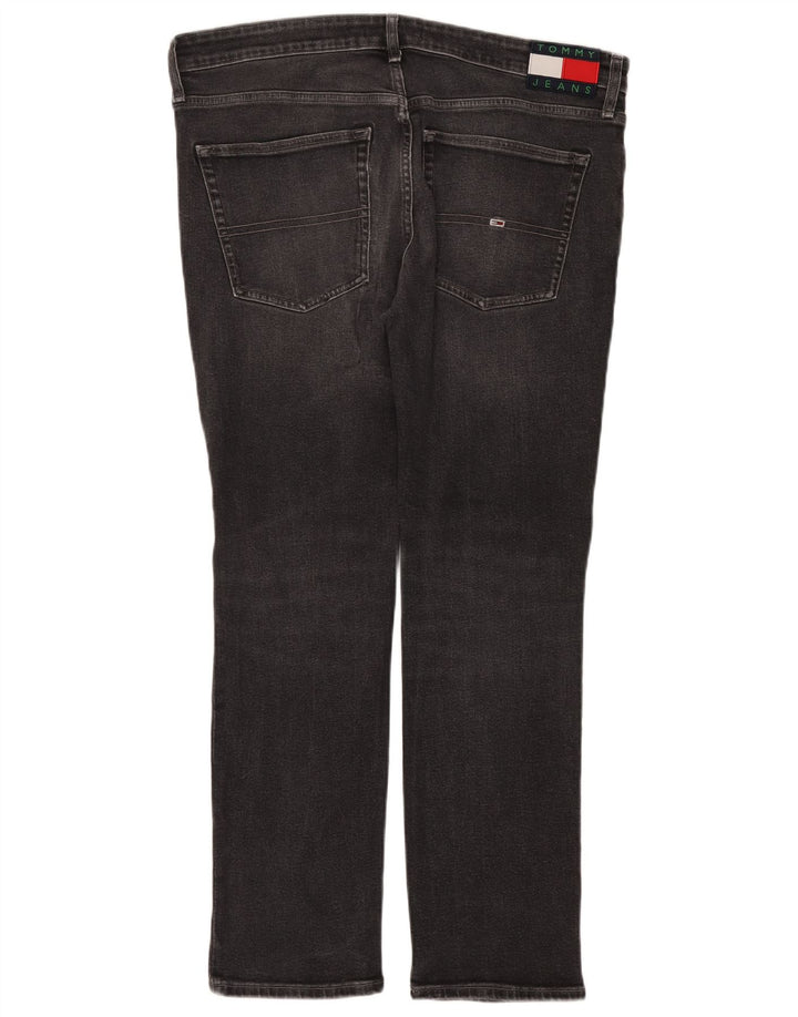 Blugi slim pentru bărbați Tommy Hilfiger W38 L32 bumbac gri