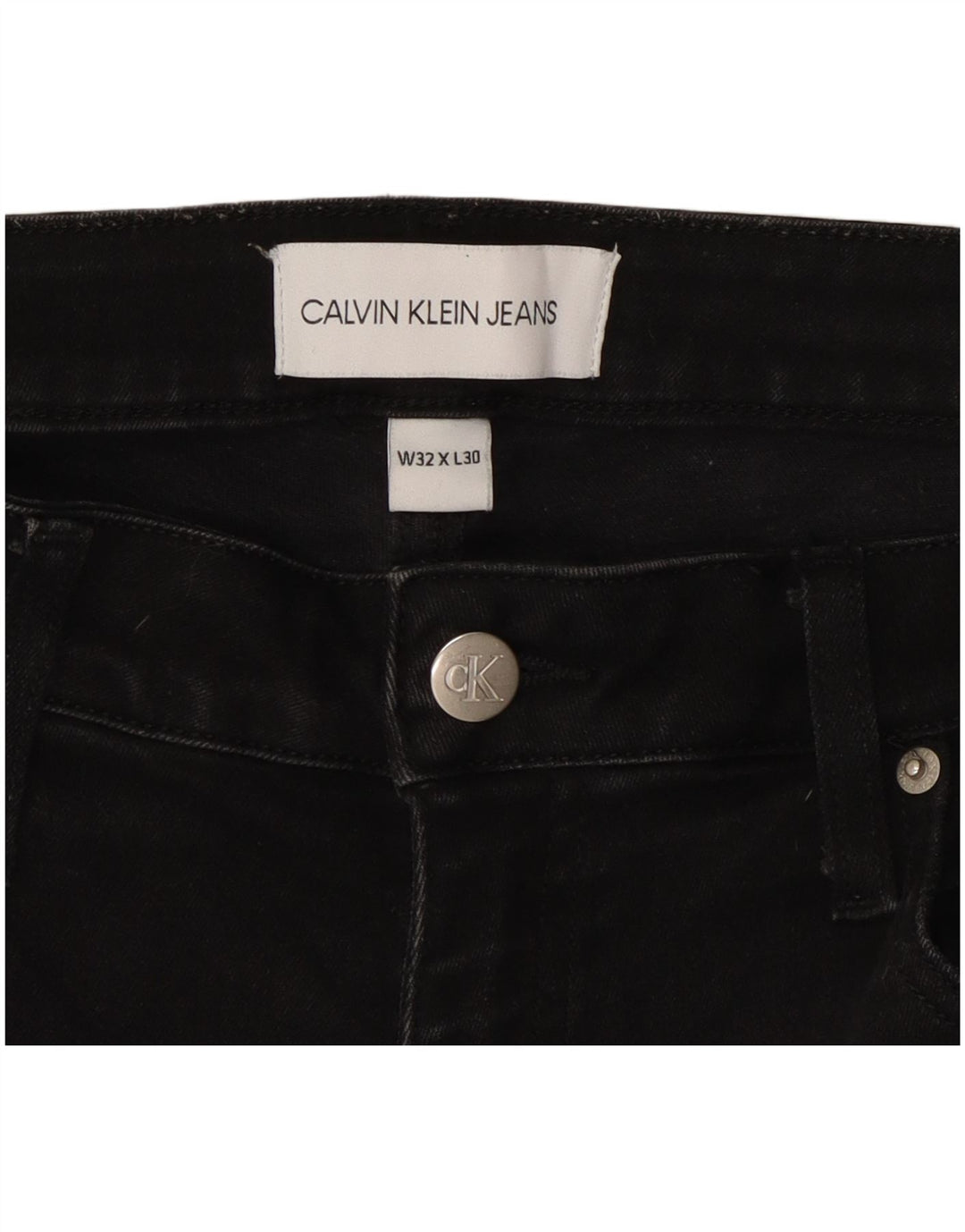 Blugi skinny pentru femei Calvin Klein W32 L30 negri