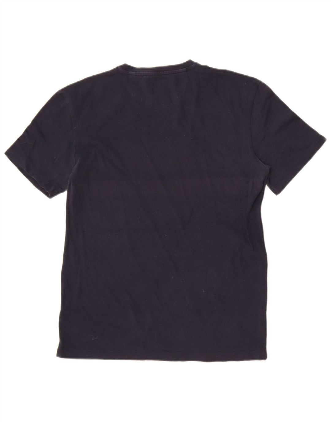 Tricou pentru bărbați Zara Slim Fit Top mediu din bumbac bleumarin