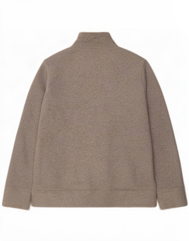 Jachetă fleece pentru femei Marks & Spencer UK 16 mare poliester gri