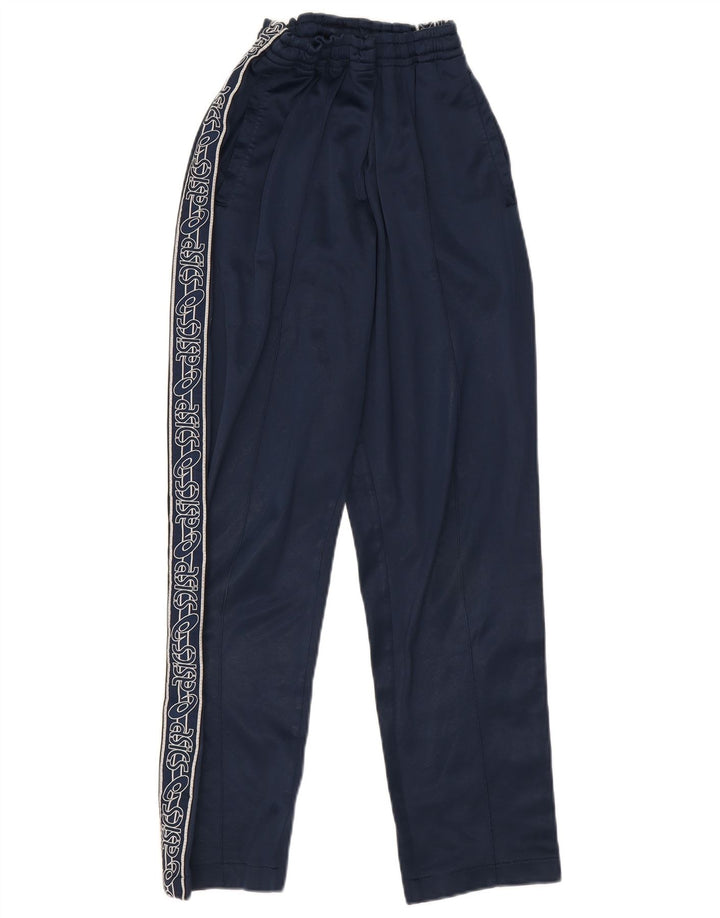 Pantaloni de trening grafic Asics pentru bărbați, mici, bleumarin