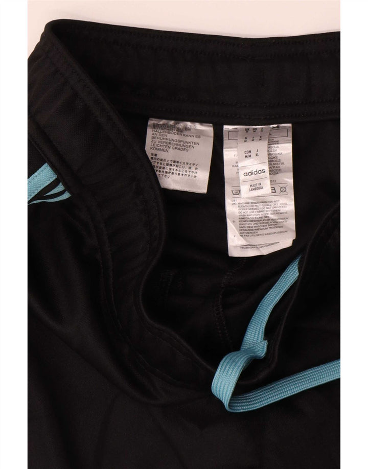 Pantaloni de trening Adidas Aeroready pentru bărbați, poliester mediu negru