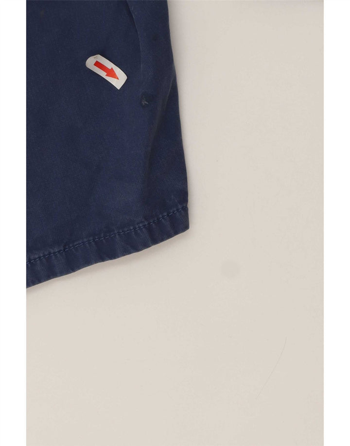 Pantaloni scurți pentru bărbați Marks & Spencer Regular Cargo W36 Large Blue Bumbac