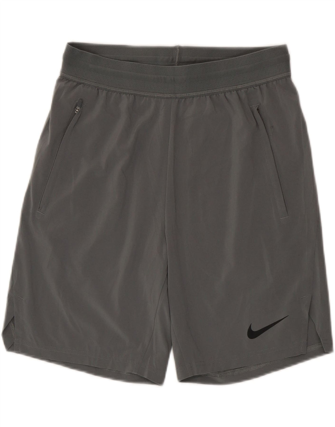 Pantaloni scurți sport Nike Dri Fit pentru bărbați, poliester mici, gri
