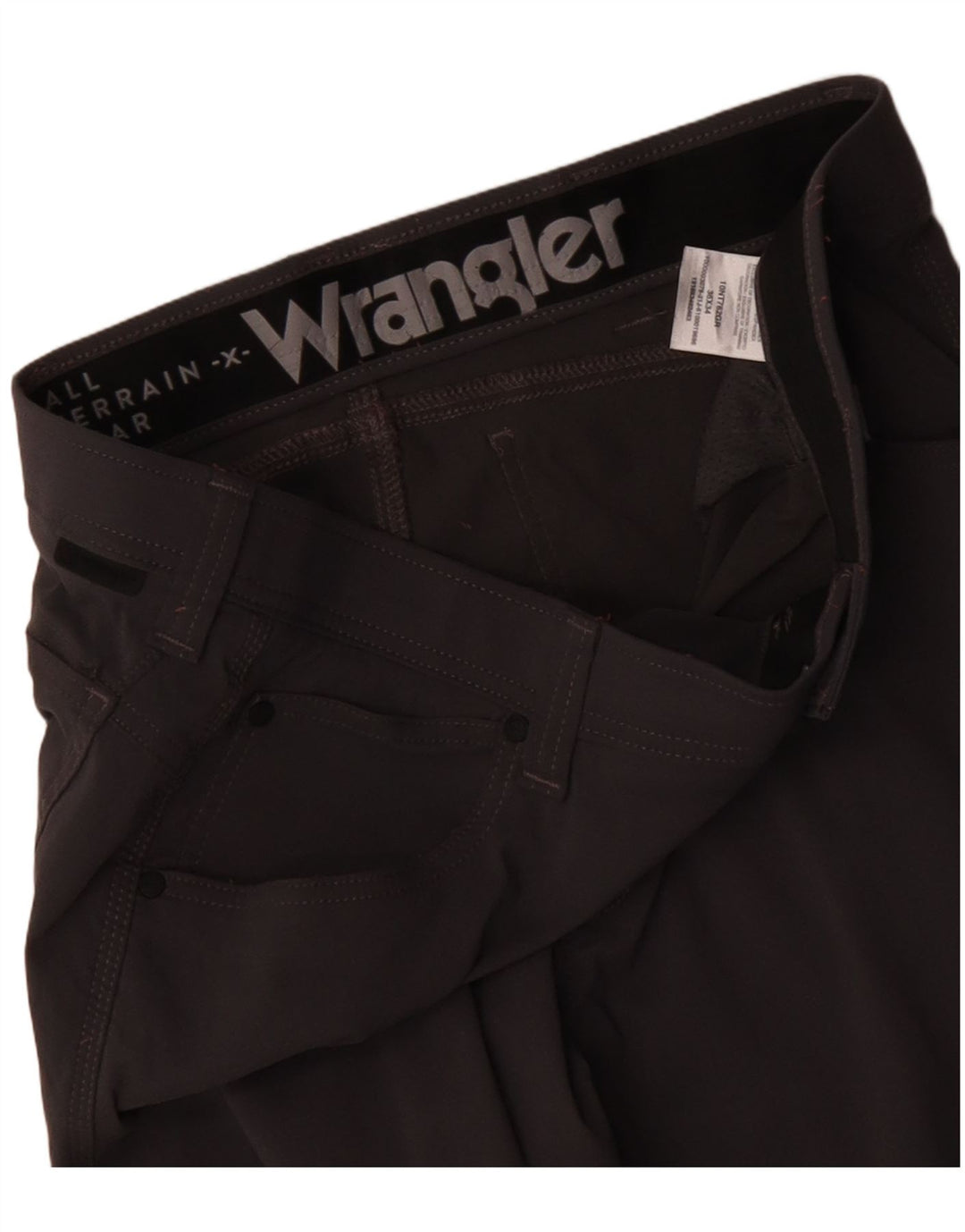 Pantaloni casual subțiri pentru bărbați Wrangler W36 L34 nailon gri