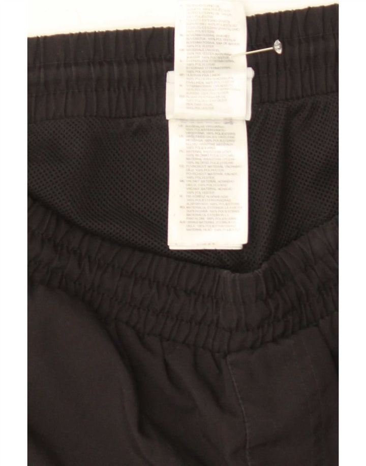 Pantaloni de trening Adidas pentru bărbați, poliester mediu negru