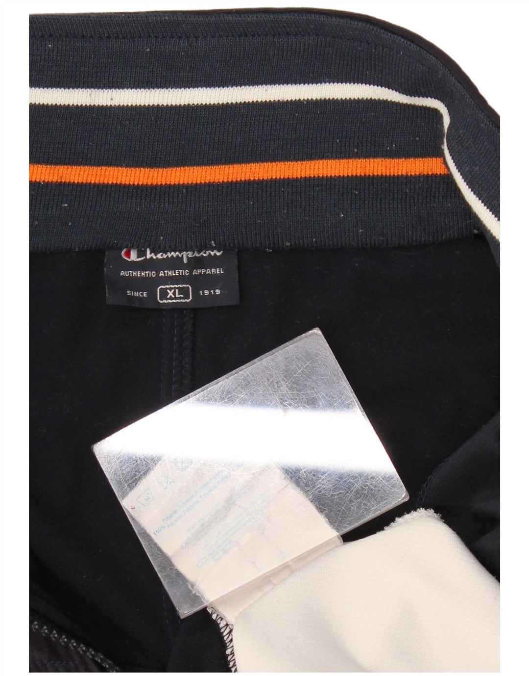 Jachetă de trening pentru bărbați Champion, XL, poliester color block, albastru bleumarin