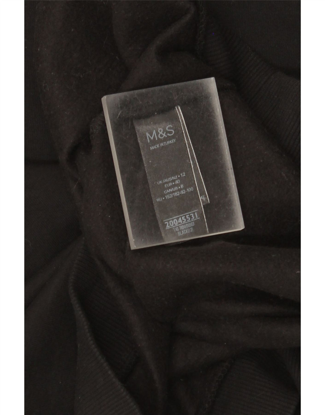 Pulover pentru damă Marks & Spencer Pulover UK 12 Bumbac mediu negru