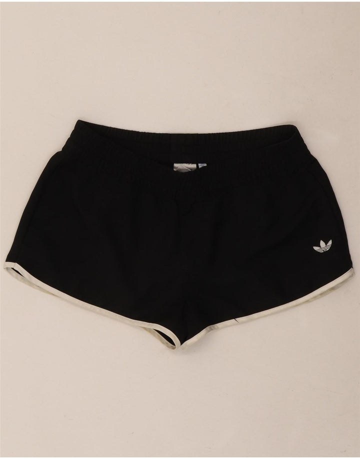 Pantaloni scurți sport Adidas pentru femei IT 42 Poliester mediu negru