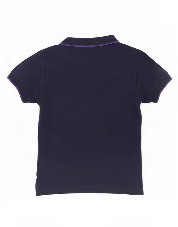 Piero Guidi Tricou polo pentru femei UK 10 Mic Bumbac bleumarin