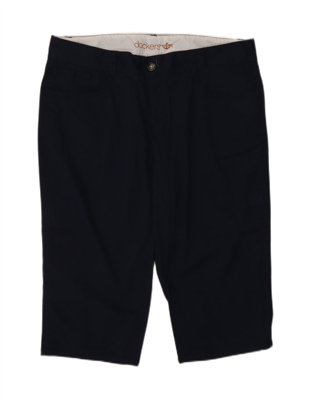 Bermude pentru femei DOCKERS US 14 XL W34 Bumbac bleumarin