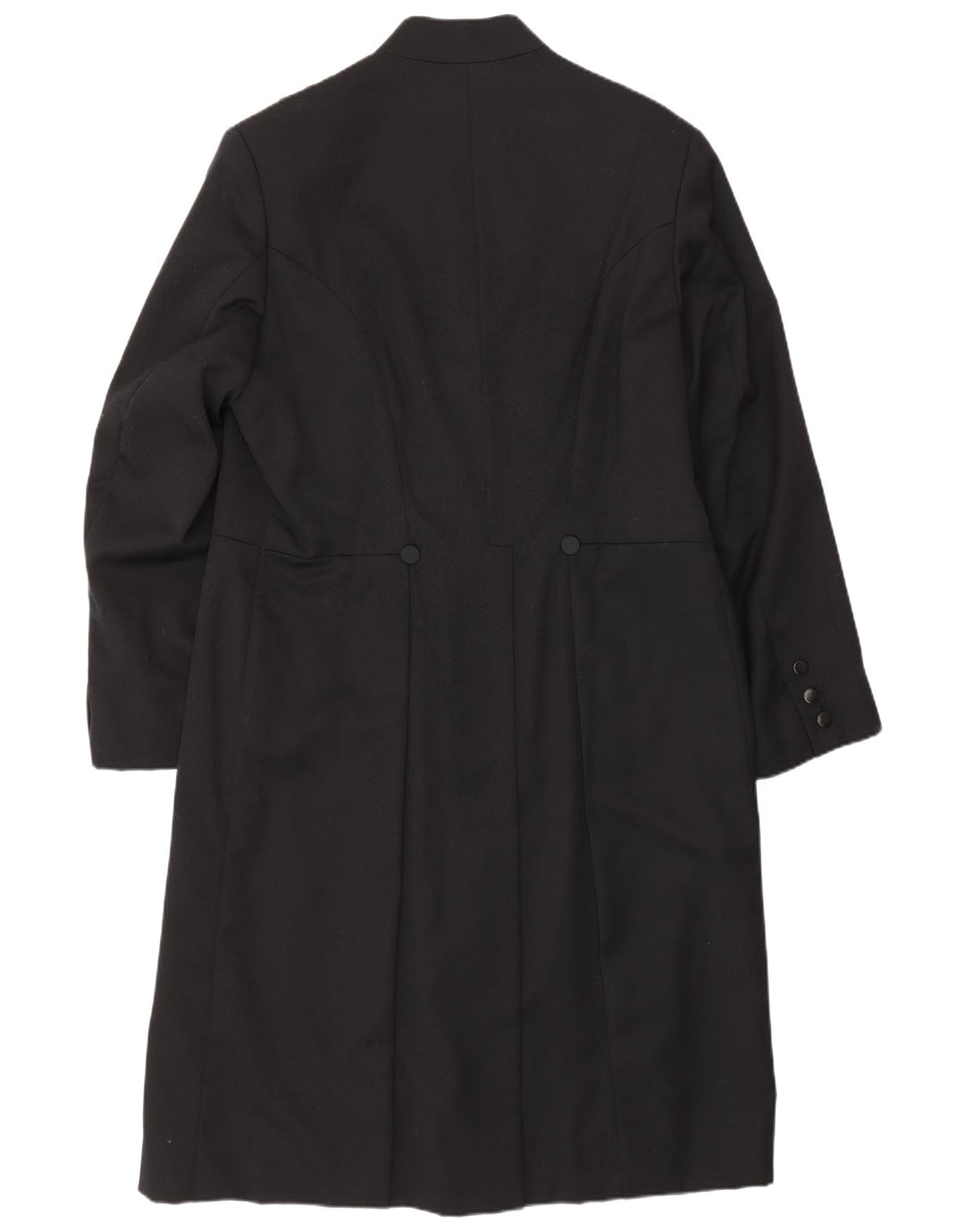 Jachetă vintage pentru bărbați cu frac pentru bărbați UK 38 Medium Black