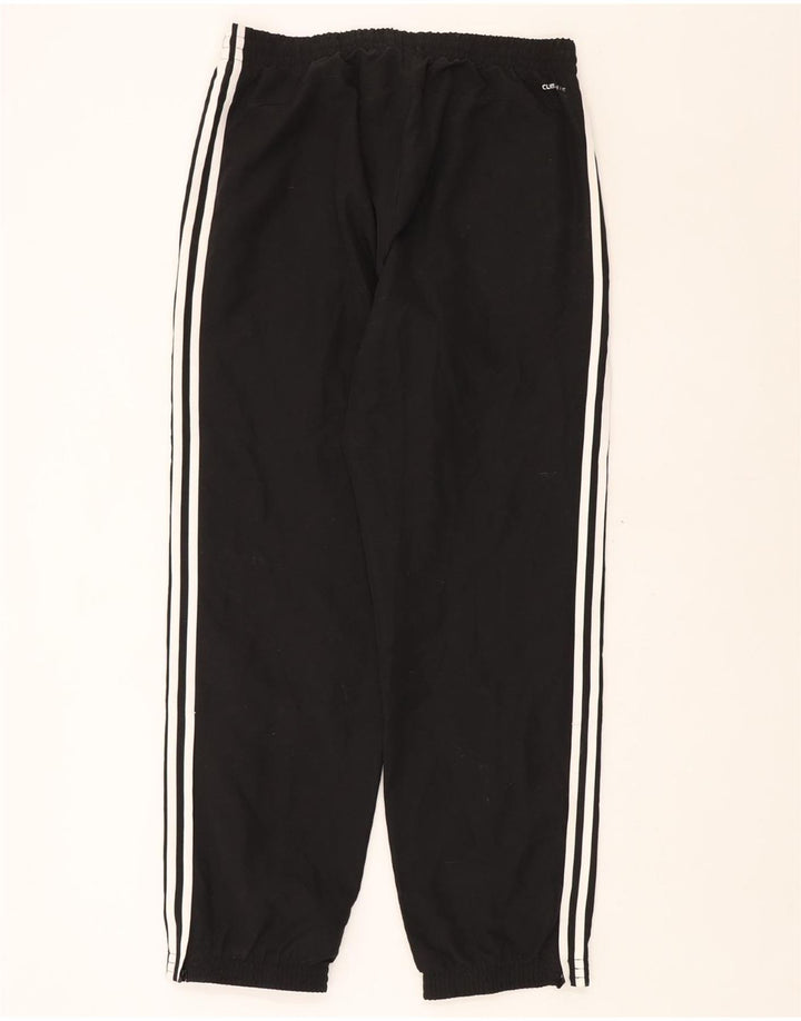 Pantaloni de trening Climalite pentru bărbați ADIDAS Joggeri mari, negru, poliester