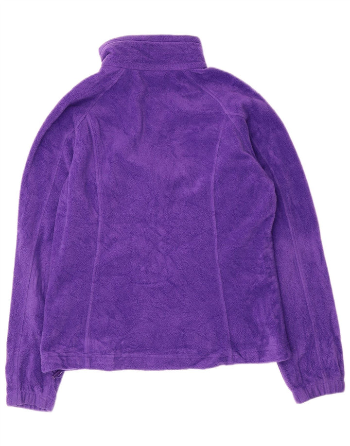 Jachetă fleece Columbia pentru femei UK 14 Poliester violet mediu