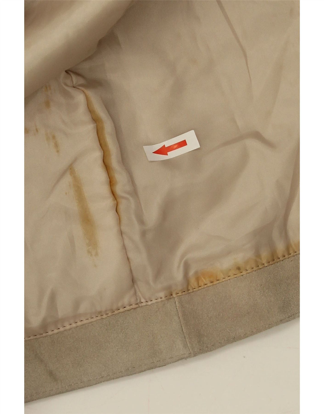 Pardesiu pentru femei Jet Plane din piele intoarsa IT 42 Medium Beige Piele
