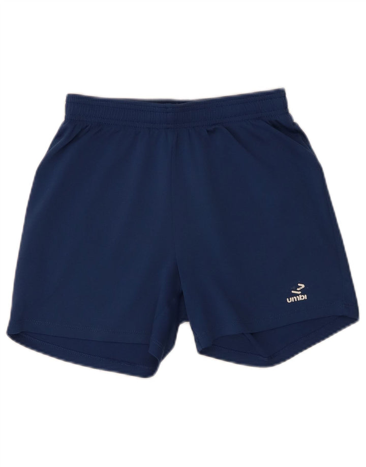 Pantaloni scurți sport Umbro Băieți 9-10 Ani Poliester Mediu Bleumarin