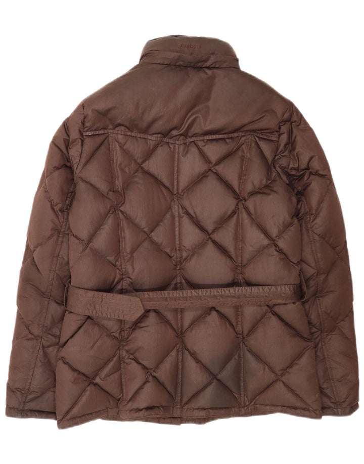 Jachetă căptușită pentru femei Barbour UK 12 Poliester maro mediu