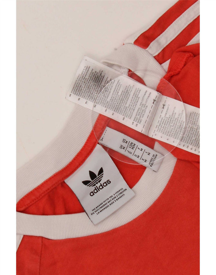 Tricou pentru bărbați Adidas Top Medium Red Bumbac