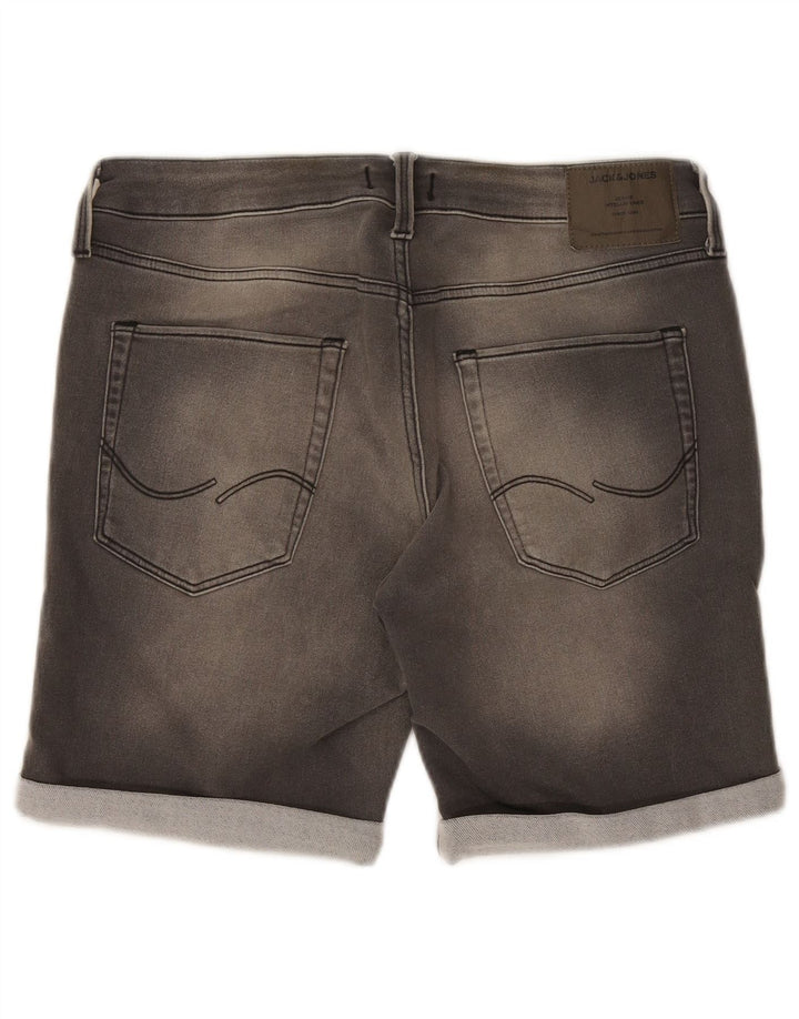 Pantaloni scurți din denim Jack & Jones pentru bărbați XL W38 bumbac gri