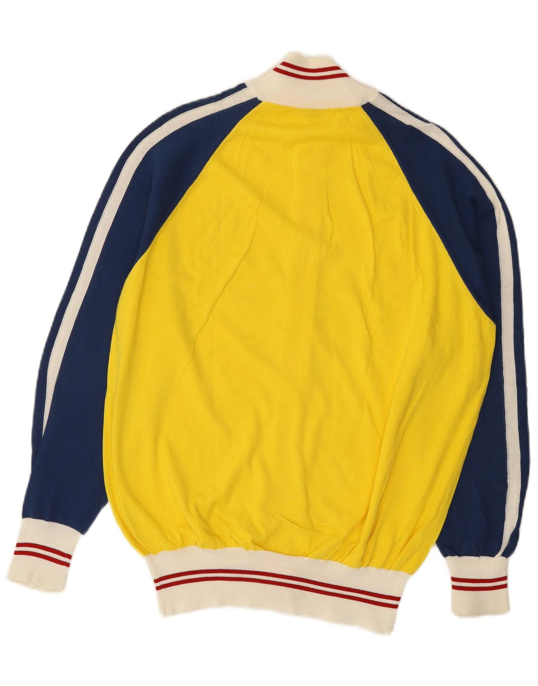 Pulover cardigan pentru bărbați Sutor Mantellassi, bumbac color-bloc galben mediu