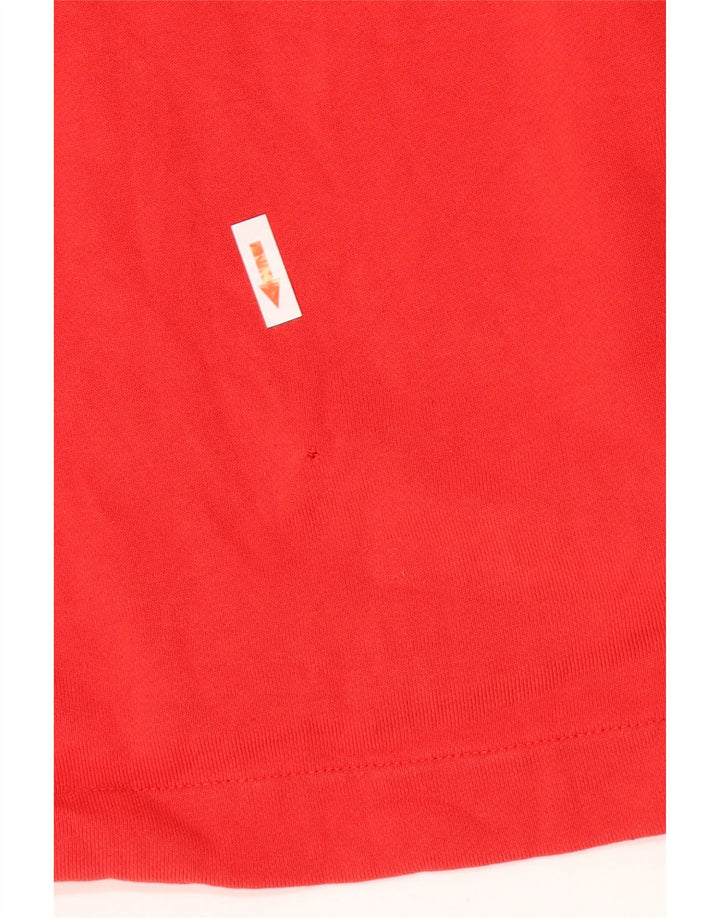 Pulover NIKE pentru bărbați, cu fermoar, XL, bumbac roșu