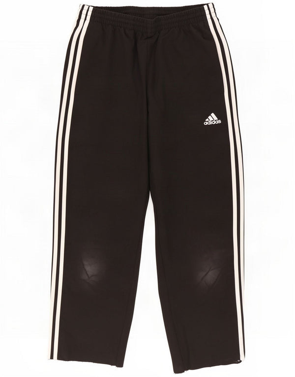Pantaloni de trening Adidas pentru femei UK 14 Poliester mediu negru